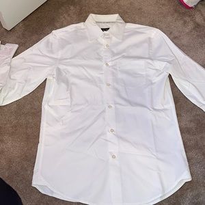 Men’s Armani exchange white dress shirt